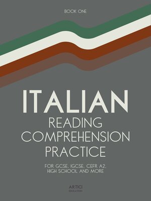 cover image of Book One Italian Reading Comprehension Practice